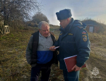 Спасатели напомнили взрослым о пожарной безопасности, а детям – как правильно эвакуироваться в случае пожара