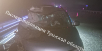 На трассе М-4 «Дон» под Ефремовым столкнулись Mitsubishi и грузовик - ИА Тульская служба новостей