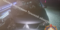 Под Тулой водитель на Mitsubishi влетел в фуру - ИА Тульская пресса.Ru