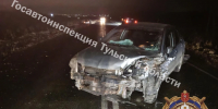 Три человека попали в больницу после столкновения двух Mitsubishi в Алексинском районе Тульской области - Комсомольская Правда
