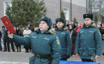 В Тульском спасательном центре МЧС новобранцы приняли Военную присягу
