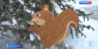 Игрушки, сделанные руками детей, украсили ёлку в Новомосковске - ГТРК