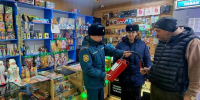 В Ефремовском районе сотрудники МЧС России провели рейды по местам продажи пиротехники - МЧС