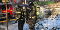 В Туле потушили дом с пристройкой и гаражом - ИА Тульская пресса.Ru