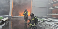В Щёкино на предприятии «Техностиль» произошел серьезный пожар - Myslo.Ru
