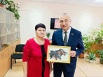 СЕРГЕЙ БАЛТАБАЕВ ВРУЧИЛ ПОДАРКИ ЦЕНТРУ ОБЩЕНИЯ