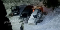 Под Тулой два водителя решили проучить третьего и заблокировали на парковке - Myslo.Ru