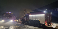 Тульское ГУ МЧС: пожар в Щекино полностью ликвидирован - Myslo.Ru