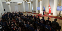 Дмитрий Миляев наградил тульских спасателей в честь праздника - Молодой коммунар
