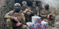 Дмитрий Миляев передал новогодние подарки бойцам СВО - ТК Первый Тульский