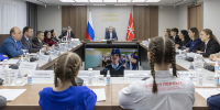 Дмитрий Миляев провел заседание координационного совета по взаимодействию с Движением Первых - Правительство области