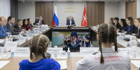 Дмитрий Миляев провел заседание координационного совета с Движением Первых - Молодой коммунар