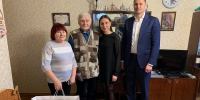 АНДРЕЙ ТИХОНОВ ПОЗДРАВИЛ ВЕТЕРАНА - Областная Дума