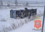 Госавтоинспекция устанавливает обстоятельства ДТП с автобусом в Богородицком районе