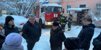 На пожар на улицу Сурикова в Туле приехал Илья Беспалов - Myslo.Ru