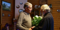 Дмитрий Миляев поздравил митрополита Алексия с Рождеством - ТК Первый Тульский