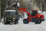 Студгородок ТулГУ очищают от снега