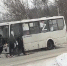 В Барсуках под Тулой автобус спасли из снежной ловушки - ТК Первый Тульский