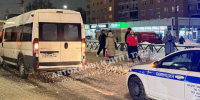 На Зеленстрое в Туле маршрутка сбила пешехода - ИА Тульская служба новостей