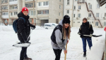 Большая команда стройкомплекса на субботнике!