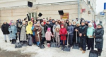 Большая команда стройкомплекса на субботнике!