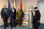 Сергей Балтабаев помогает нашим бойцам