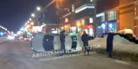 На тульском Зеленстрое - ДТП: Lada врезалась в сугроб и перевернулась - ИА Тульская пресса.Ru