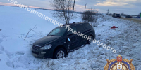 В Киреевском районе водитель на SsangYong съехал в кювет - ИА Тульская служба новостей