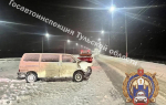 В Киреевском районе водитель Volkswagen попал в больницу, врезавшись в отбойник