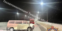 На трассе под Киреевском водитель получил травмы в ДТП - ГТРК