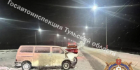 В результате ДТП в Киреевском районе пострадал водитель - Молодой коммунар