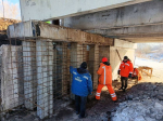 В Новомосковске начали разбирать мост через реку Ольховку