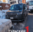 На улица Гоголевская в Туле остановилось движение из-за припаркованных машин - ТК Первый Тульский