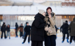 На Губернском катке отметили День студента: фоторепортаж