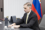 Дмитрий Миляев встретился с президентом ООО УК «Промышленно-металлургический холдинг» Евгением Зубицким
