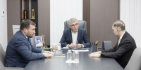 Губернатор Тульской области провел встречу с президентом Промышленно-металлургического холдинга - ИА Тульская пресса.Ru