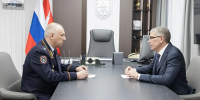 Заместитель министра внутренних дел России Александр Кравченко с рабочим визитом посетил Тульскую область. Он проверил, как организована служба в нескольких районах и подразделениях. - ГТРК