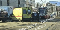 ДТП с участием скорой помощи произошло на улице Советской в Туле - ИА Тульская служба новостей