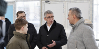Губернатор Миляев проинспектировал строительство школы в ЖК «Суворовский 2» - Myslo.Ru