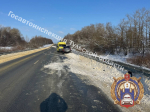В барьерное ограждение въехала женщина под Богородицком