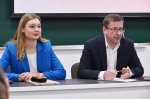 Министры регионального правительства встретились со студентами