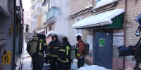 В тульском поселке Менделеевский из-за пожара в доме эвакуировали 12 человек - ИА Тульская служба новостей