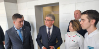Губернатор Тульской области Дмитрий Вячеславович Миляев посетил с рабочим визитом Госпиталь ветеранов войн и труда - Областная больница