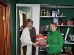 Одоевские справедливороссы вручили местной школе книгу "Сила духа народа-победителя. Завещание потомкам"