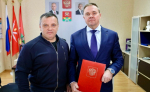 Глава Новомосковска Алексей Платонов стал почетным президентом федерации бодибилдинга