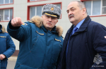 Александр Куренков проинспектировал пожарно-спасательную инфраструктуру подразделений в Дагестане