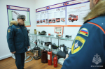Александр Куренков проинспектировал пожарно-спасательную инфраструктуру подразделений в Дагестане