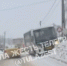 В Тульской области автобус улетел в сугроб - ИА Тульская служба новостей