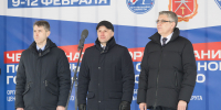 Дмитрий Миляев и Сергей Орёл дали старт чемпионату по лыжным гонкам и служебному двоеборью органов безопасности ЦФО - Правительство области