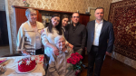 Труженица тыла Надежда Коростелева отметила 100-летие: тулячку поздравили в администрации города